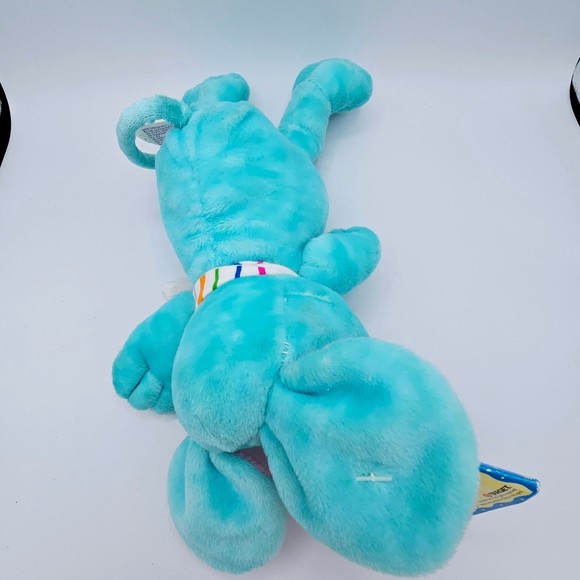 Mother Goose Mouse Plush 11" VTG Hickory Dickory Dock Clock 1999 Nursery Rhyme - Picture 4 of 6